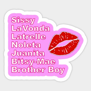 Sordid Sisters Sticker